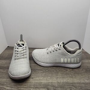 NoBull Outwork Trainer CrossFit Shoes Artic Grey Women's Size 7.5 GYM